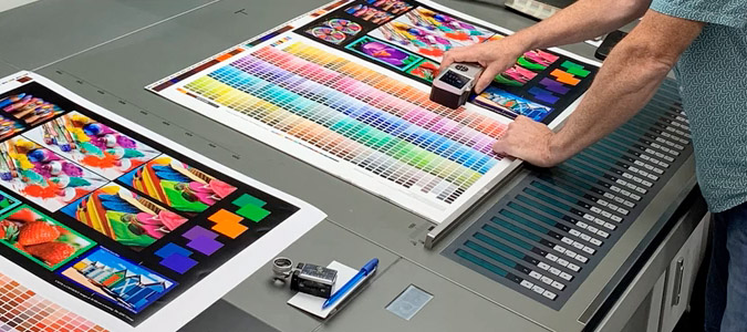 espectrofotómetro, consistencia en los colores