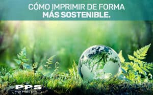 impresión offset sostenible