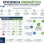 Eficiencia energética en la Impresión Offset con Komori