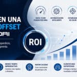 ROI de invertir en una máquina Offset de Komori: cómo calcular la rentabilidad real en la Industria Gráfica