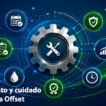 Mantenimiento y cuidado de una Prensa Offset: Cómo evitar fallos comunes y maximizar la productividad