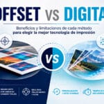 Offset vs Digital: Beneficios y limitaciones de cada método para elegir la mejor tecnología de impresión